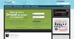 Desktop Screenshot of drupalsn.com